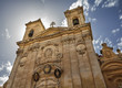 Malta, Gozo Island, Victoria city, St. George's Cathedral facade