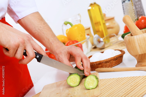 Photo: Fresh cut vegetables Fresh cut vegetables