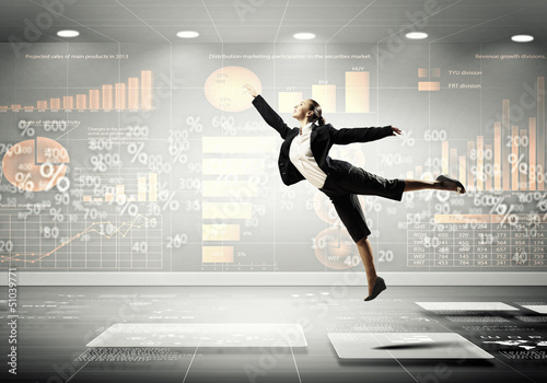 Photo: image of pretty businesswoman image of pretty businesswoman
