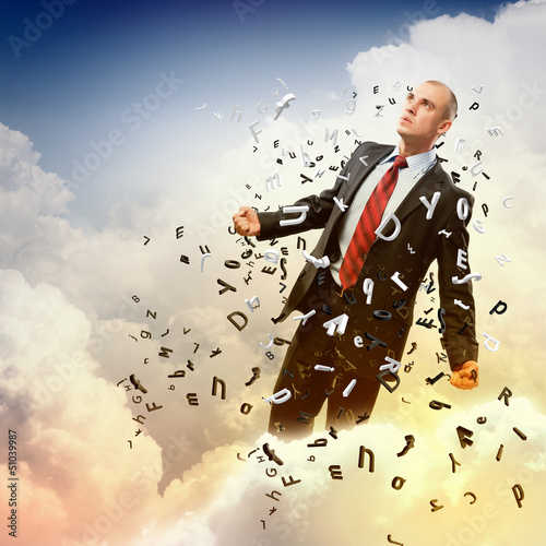 Photo: Businessman in anger Businessman in anger