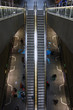 Rolltreppe im Bahnhof