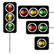 Vektor: traffic lights signal vector traffic lights signal vector