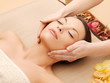 woman in spa salon