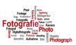 Fotografie rot Text Photo