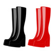 vektor plateaustiefel III