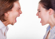 Young couple arguing