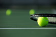 Tennis Ball and Racket