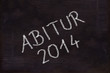 Kreidetafel, Abitur 2014