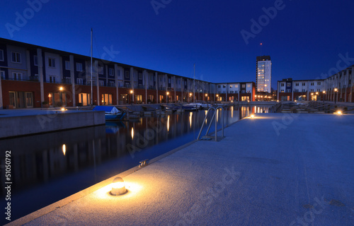Photo: Marina at night Marina at night