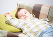 Little boy is sleeping