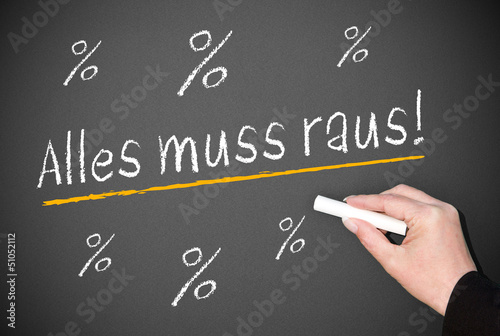 Photo: Alles muss raus ! Alles muss raus !