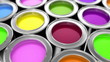 Vídeo : paints, loop-able 3d animation paints, loop-able 3d animation