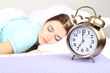 Beautiful young woman sleeping