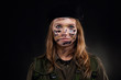 millitary girl