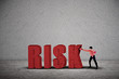 Businessman hit risk
