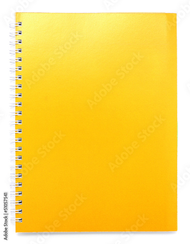 Photo: yellow color cover note book yellow color cover note book