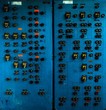 Control panel in old laboratory