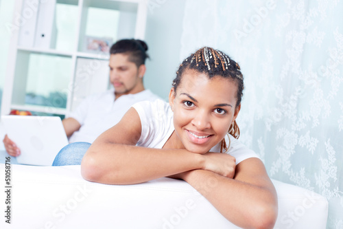 Photo: Smiling woman Smiling woman