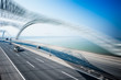 traffic of bridge