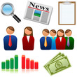 Set of business and finance icons