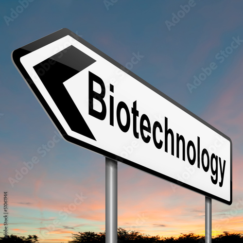 Illustration: Biotechnology concept. Biotechnology concept.