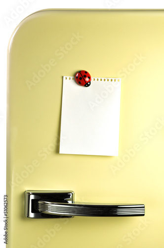 Photo: Leave a message on the fridge Leave a message on the fridge