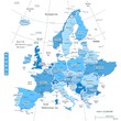 Map of Europe City