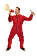 Mechanic in red Overall