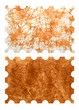 Old paper in the form of brand