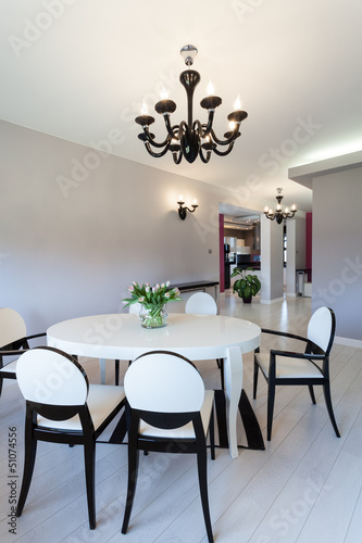 Photo: Vibrant cottage - contemporary table Vibrant cottage - contemporary table