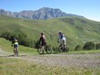 Mountain bike on a sunny day