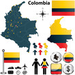 Colombia map