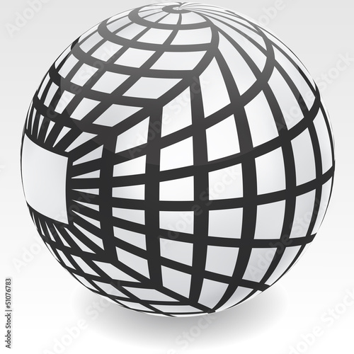 Vector: abstrakt kugel abstrakt kugel