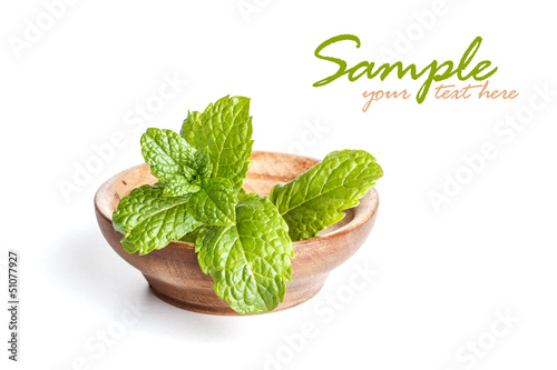 Photo: Mint leaves Mint leaves