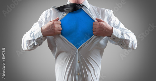 Photo: Businessman super hero Businessman super hero