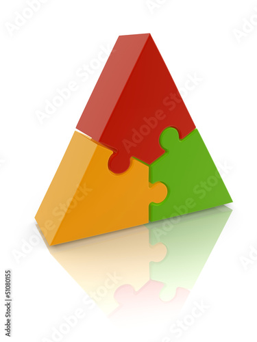 Illustration: Triangle Puzzle Triangle Puzzle