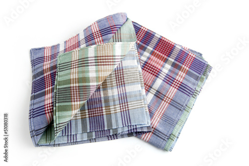 Photo: Checked tea towels Checked tea towels