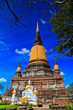 Wat Yai Chai Mongkhon in Ayuthaya province of Thailand