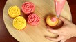 Decorating Cupcakes