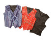 Vests still life fashion composition