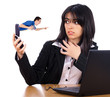 Angry Boss On Phone