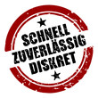 stempel rund schnell zuverlaessig diskret I