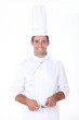 Chef sharpening knife