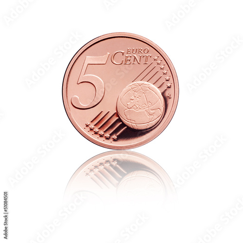 Photo: 5 cent, Euro 5 cent, Euro