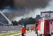 Feuerwehr im Einsatz bei Großbrand