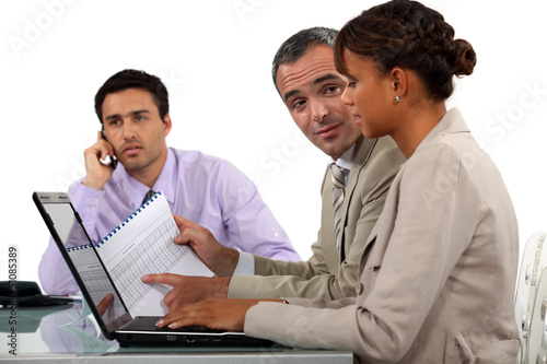 Photo: Office workers Office workers