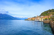 Bellagio town, Como Lake district landscape. Italy, Europe.