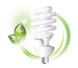 Fluorescent lightbulb label
