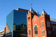 Old and New Buildings in Columbia