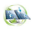 Solar panel label